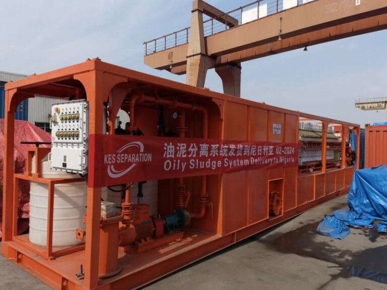 Waste Drilling Mud Treatment System Delivery to Nigeria